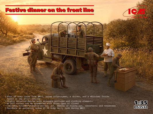 ICM 1/35th scale Festive Dinner on the Front Line