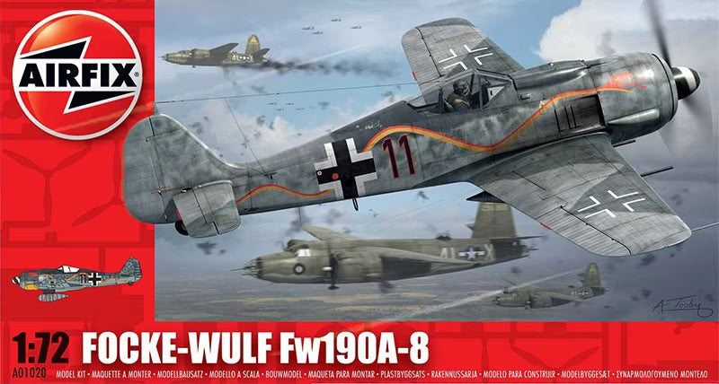 Airfix 1/72nd scale Focke-Wulf Fw190A-8