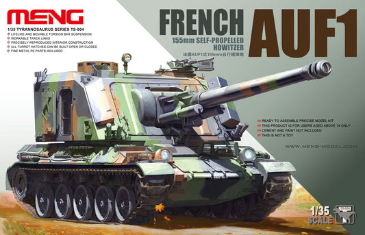 Meng 1/35 scale French AMX-30 AuF1 155mm SP Howitzer