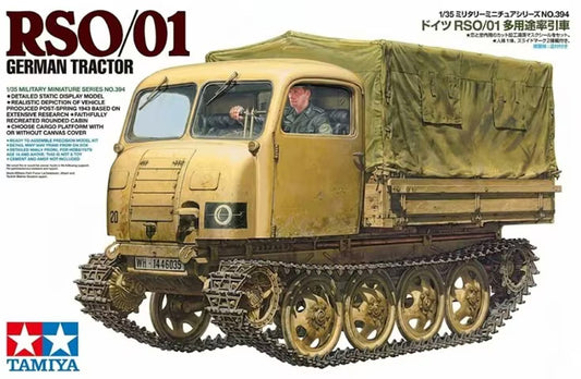 Tamiya 1/35th scale German Tractor RSO/01
