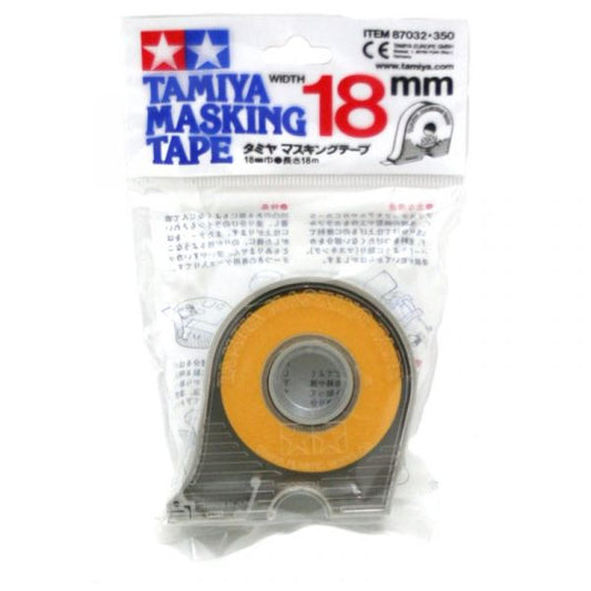 Tamiya Masking Tape with dispenser, 18mm