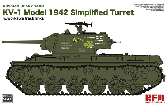 Ryefield Model 1/35th scale KV-1 Model 1942 Simplified Turret