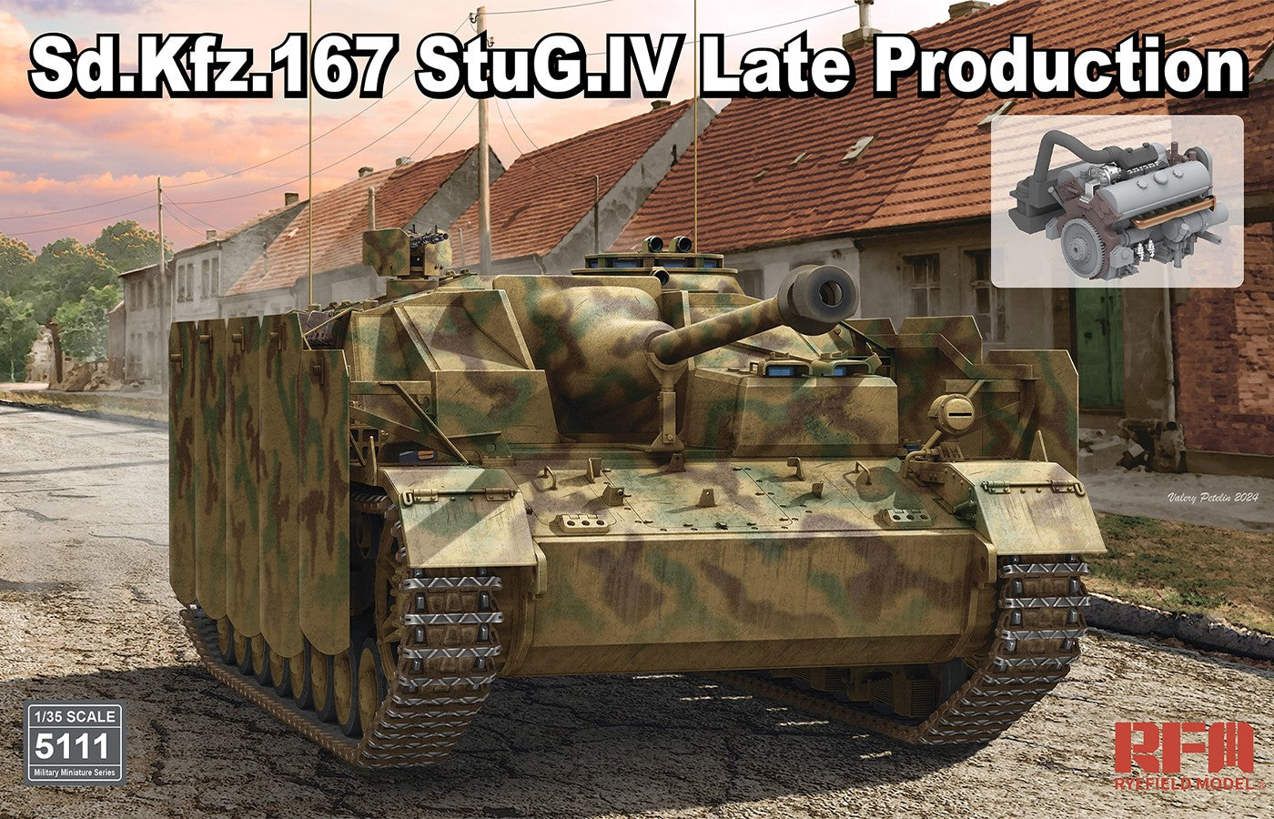 Ryefield Model 1/35th scale Sd.kfz. 167 StuG.IV Late Production