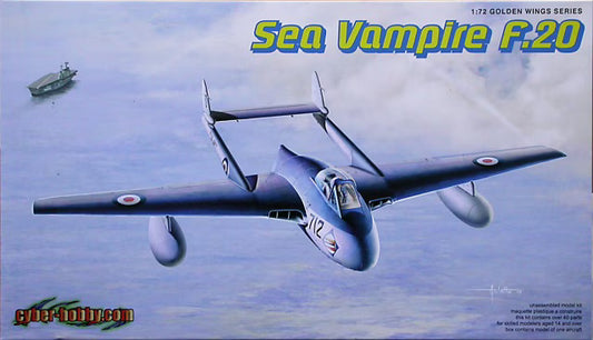 Dragon 1/72nd Scale Hawker Sea Vampire F.20