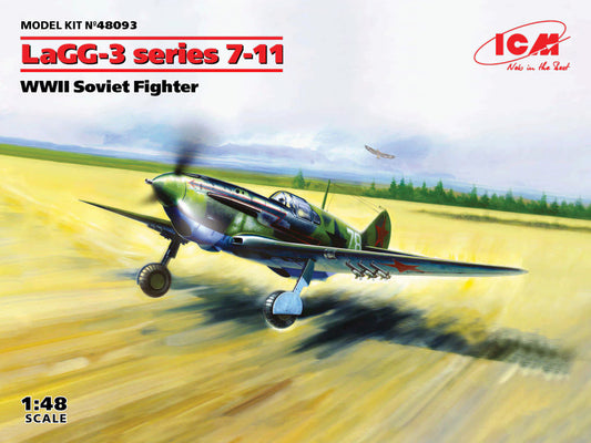 ICM 1/48th scale LaGG-3 Series 7-11 Soviet Fighter