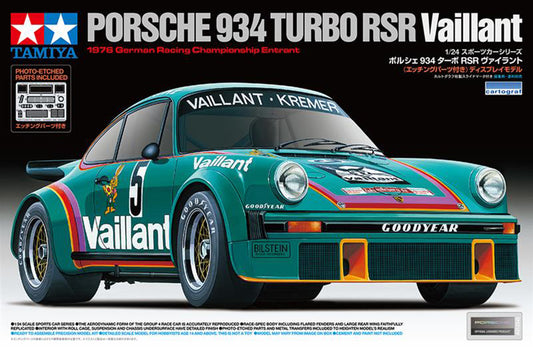 Tamiya 1/24 scale Porsche 934 Vaillant PREORDER