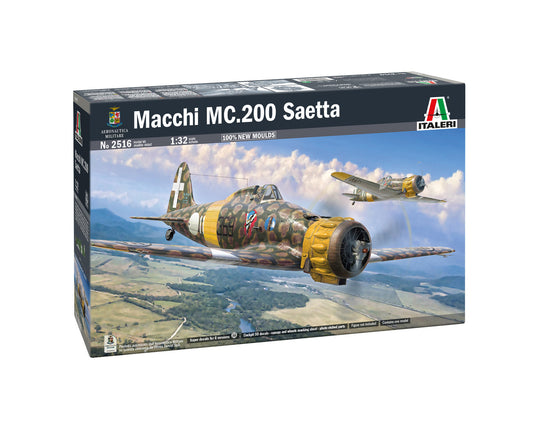 Italeri 1/32nd scale Macchi MC.200 Saetta
