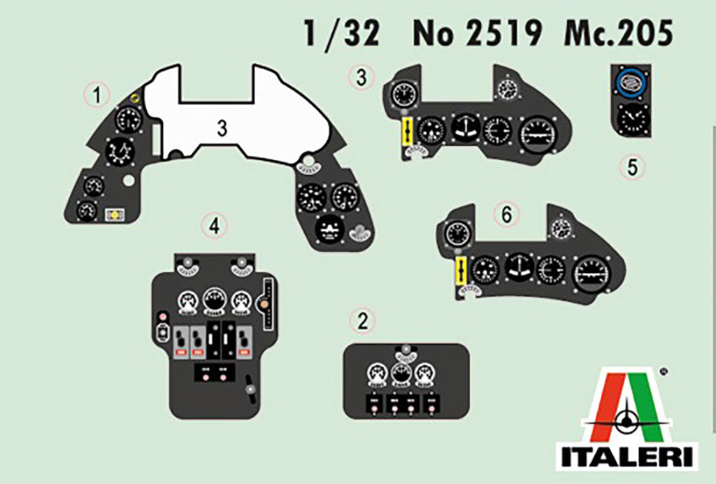Italeri 1/32nd MC205 Veltro
