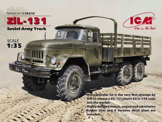 ICM 1/35th scale ZiL-131 Soviet Army Truck