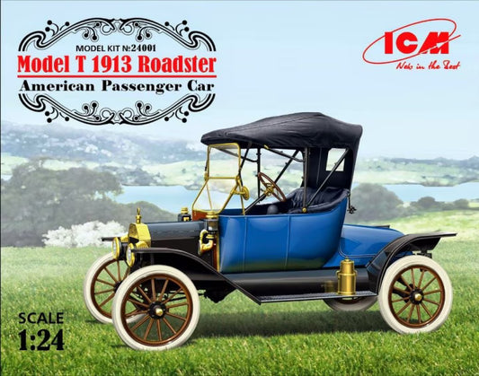 ICM 1/24th scale Model T 1913 Roadster