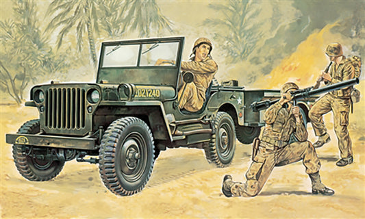 Italeri 1/35th scale Jeep