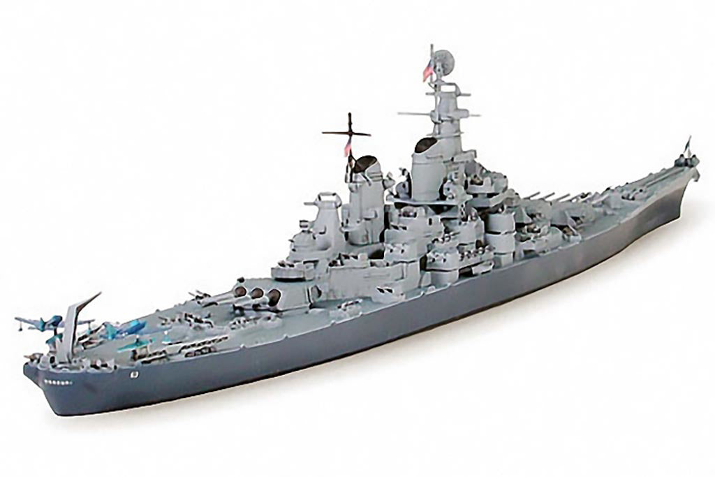 Tamiya 1/700th scale - USS Missouri Battleship (BB-63)