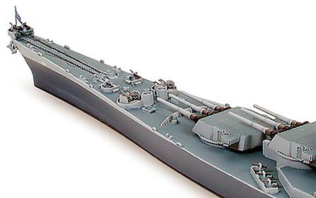Tamiya 1/700th scale - USS Missouri Battleship (BB-63)
