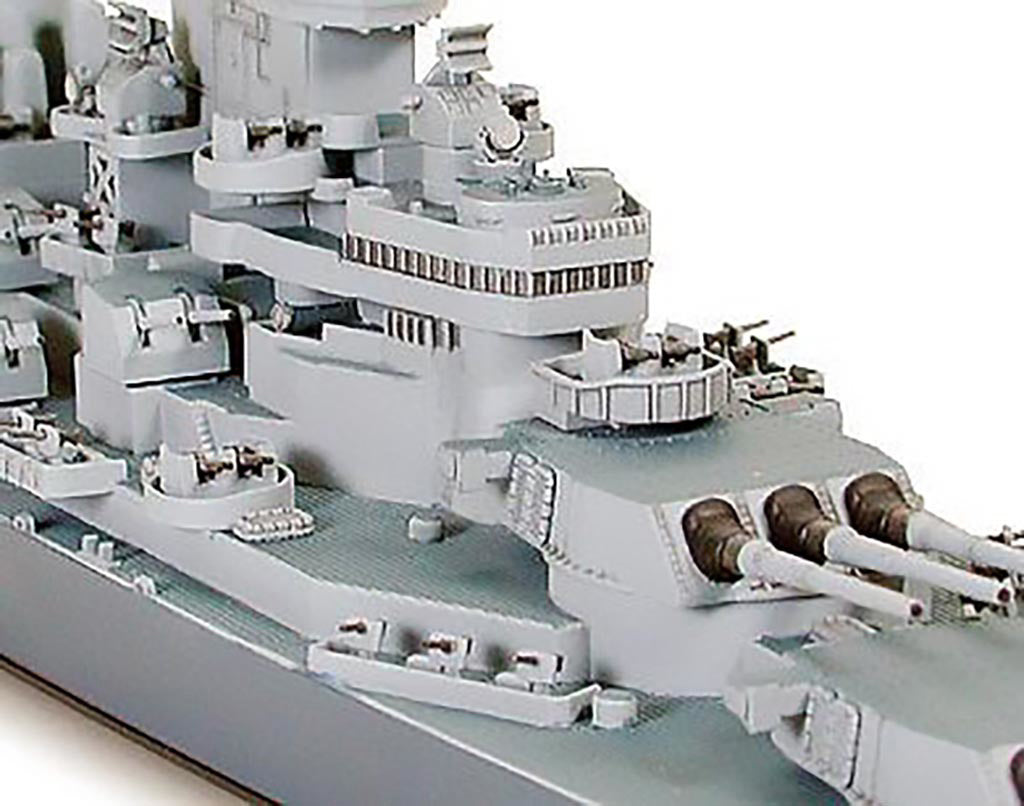 Tamiya 1/700th scale - USS Missouri Battleship (BB-63)