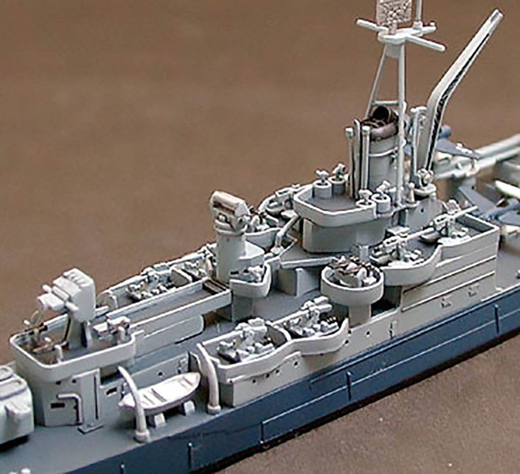 Tamiya 1/700th scale - USS Indianapolis Heavy Cruiser (CA-35)