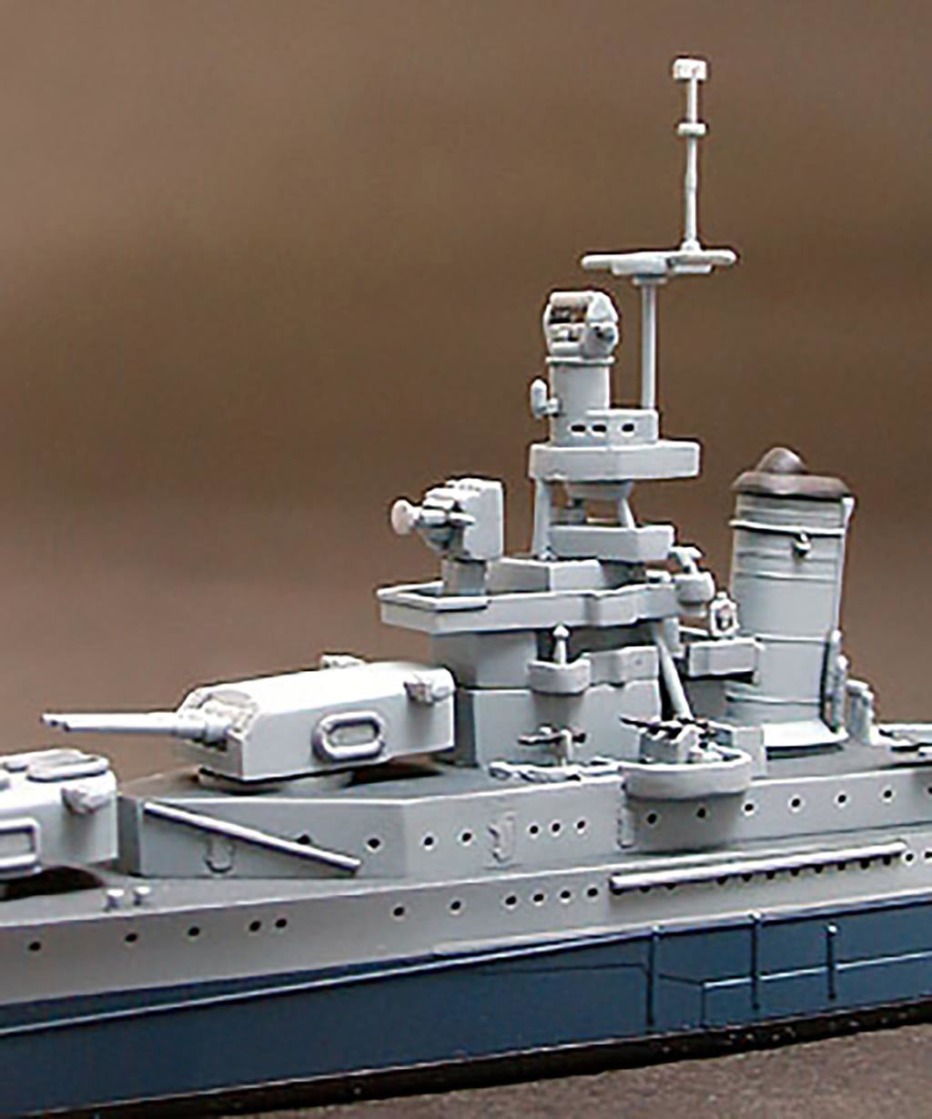 Tamiya 1/700th scale - USS Indianapolis Heavy Cruiser (CA-35)