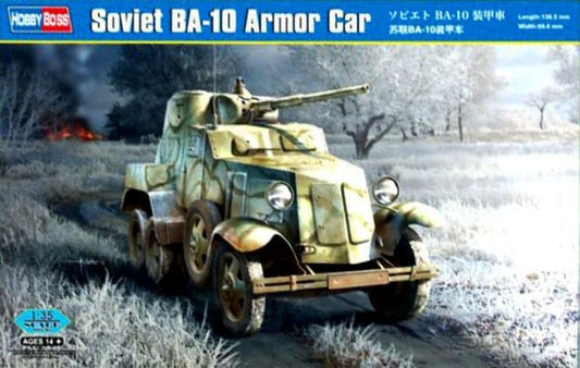 HobbyBoss 1/35th scale Soviet BA-10 Armour Car