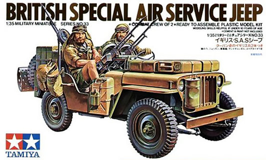 Tamiya 1/35th scale - British SAS Commando Jeep