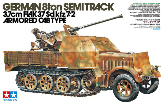 Tamiya 1/35th scale - German 8ton Semi-Track Flak 37 Sd.Kfz.7/2