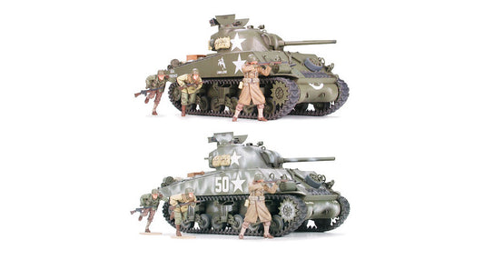 Tamiya 1/35th scale - U.S. M4A3 Sherman 75mm Gun Late