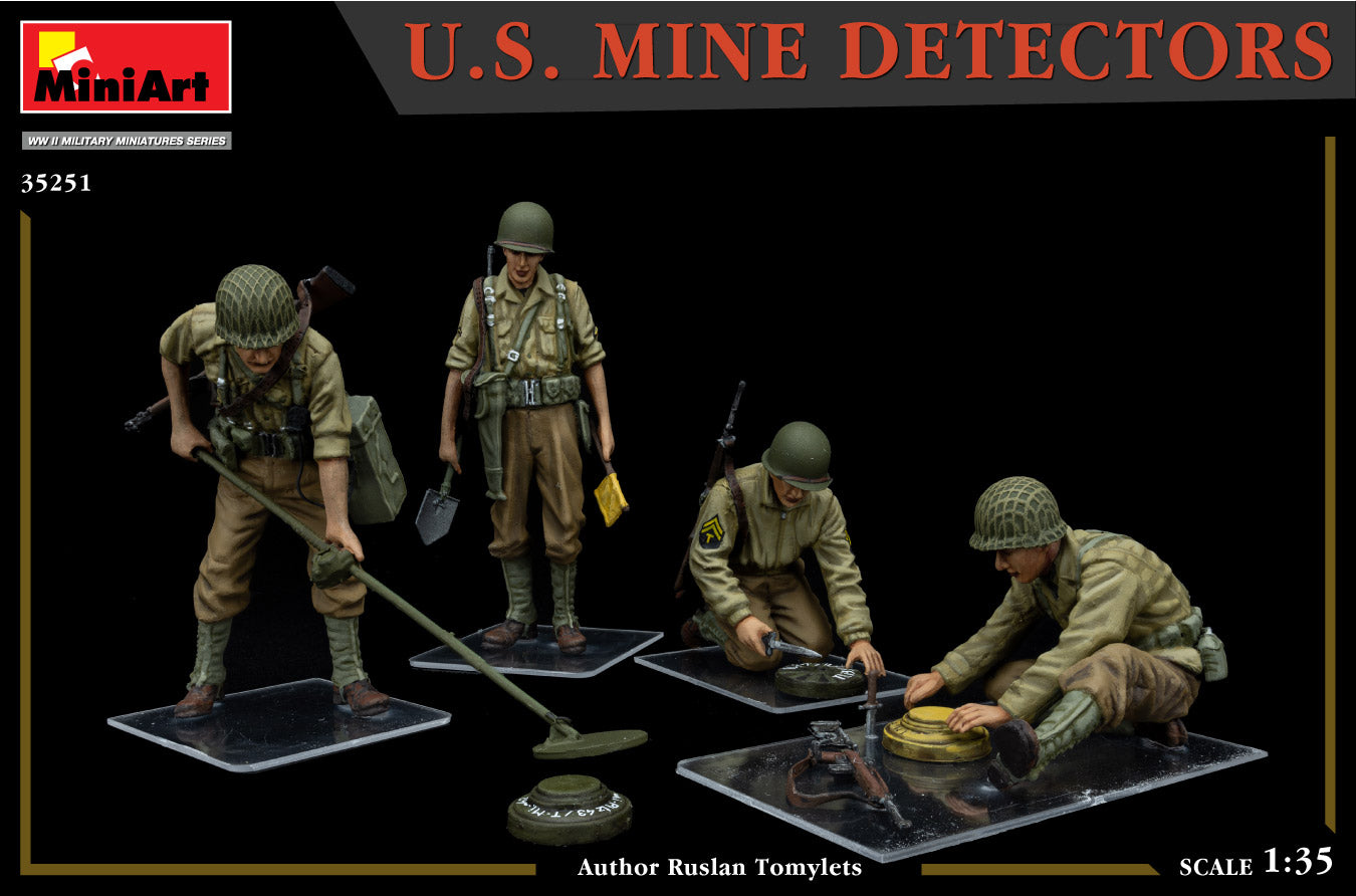Miniart 1/35th scale US Mine Detectors