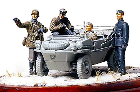 Tamiya 1/35th scale German Panzer Division Frontline Reconnaissance Team