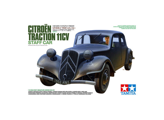 Tamiya 1/35th scale Citroën Traction 11CV Staff Car