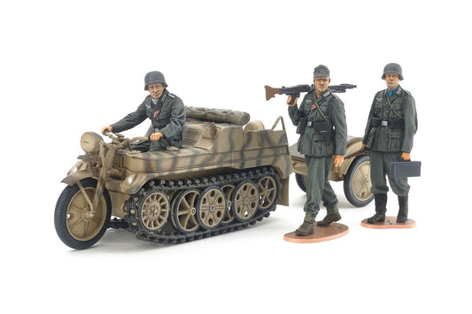 Tamiya 1/35th scale - German Sd.Kfz.2 Kettenkraftrad Mid Production