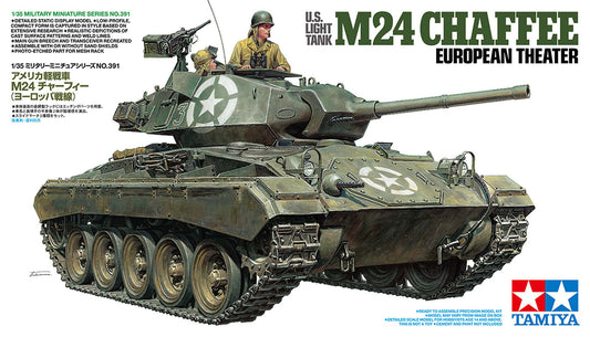 Tamiya 1/35 scale U.S. Light Tank M24 Chaffee European Theatre PREORDER