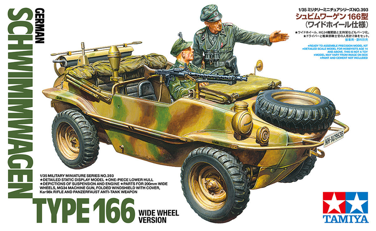 Tamiya 1/35 scale Schwimmwagen T166 WW