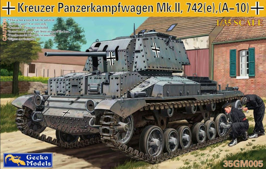 Gecko Models 1/35 Kreuzer Panzerkampfwagen Mk.II, 742(e),A-10