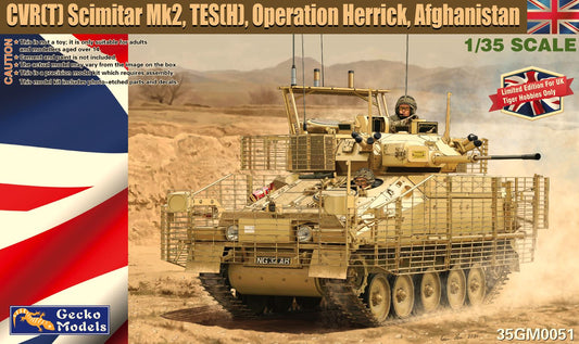 Gecko Models 1/35 British FV107 CVR(T) Scimitar Mk. 2 TES
