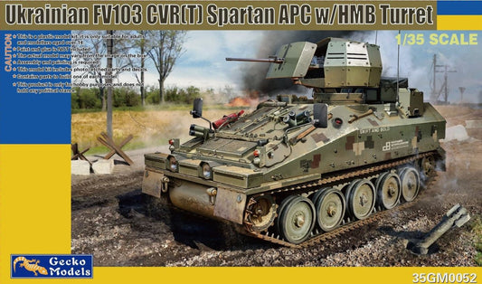 Gecko Models 1/35 Ukraine FV103 CVR(T) Spartan APC w/HMB Turret Kit