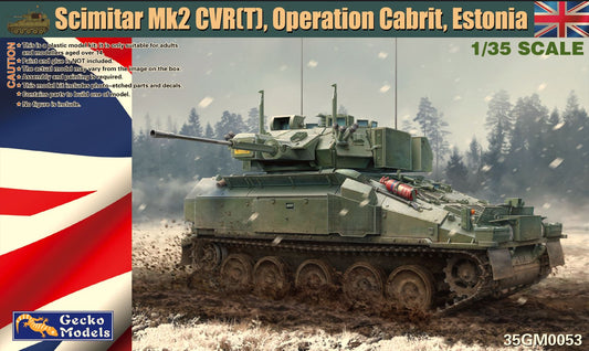 Gecko Models 1/35 British Army Scimitar Mk2 CVR(T),Operation Cabrit