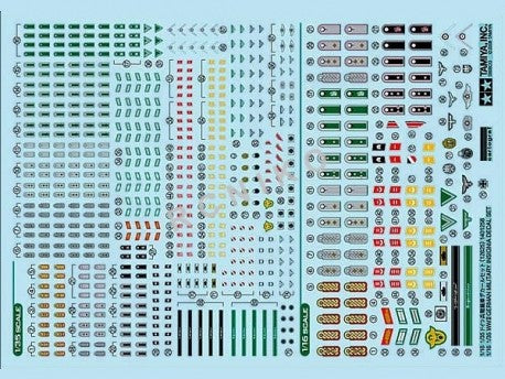 Tamiya 1/16 & 1/35 German Insignia