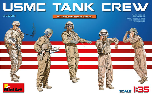 Miniart 1/35th scale USMC Tank Crew