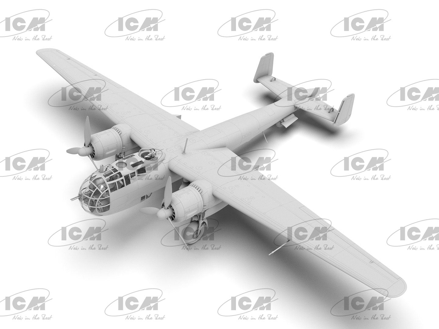ICM 1/48th scale Dornier Do 217K-2 with Gliding bombs Fritz-X - Preorder inc.UK P&P