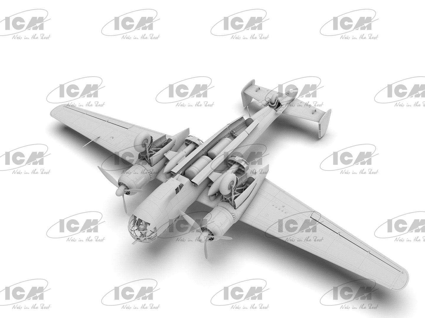 ICM 1/48th scale Dornier Do 217K-2 with Gliding bombs Fritz-X - Preorder inc.UK P&P