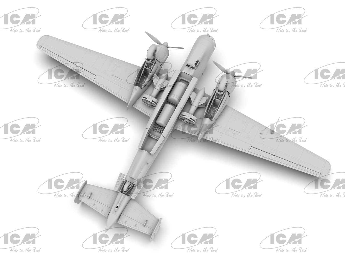 ICM 1/48th scale Dornier Do 217K-2 with Gliding bombs Fritz-X - Preorder inc.UK P&P