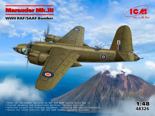 ICM 1/48th scale WWII RAF/SAAF Bomber