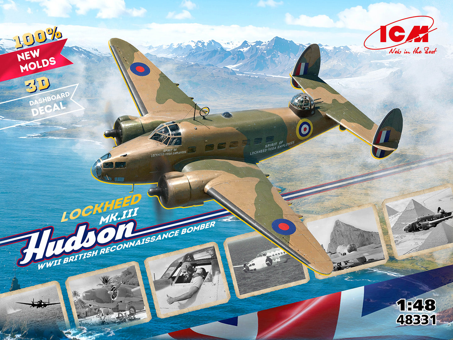 ICM 1/48th scale Lockheed Hudson Mk.III - Preorder