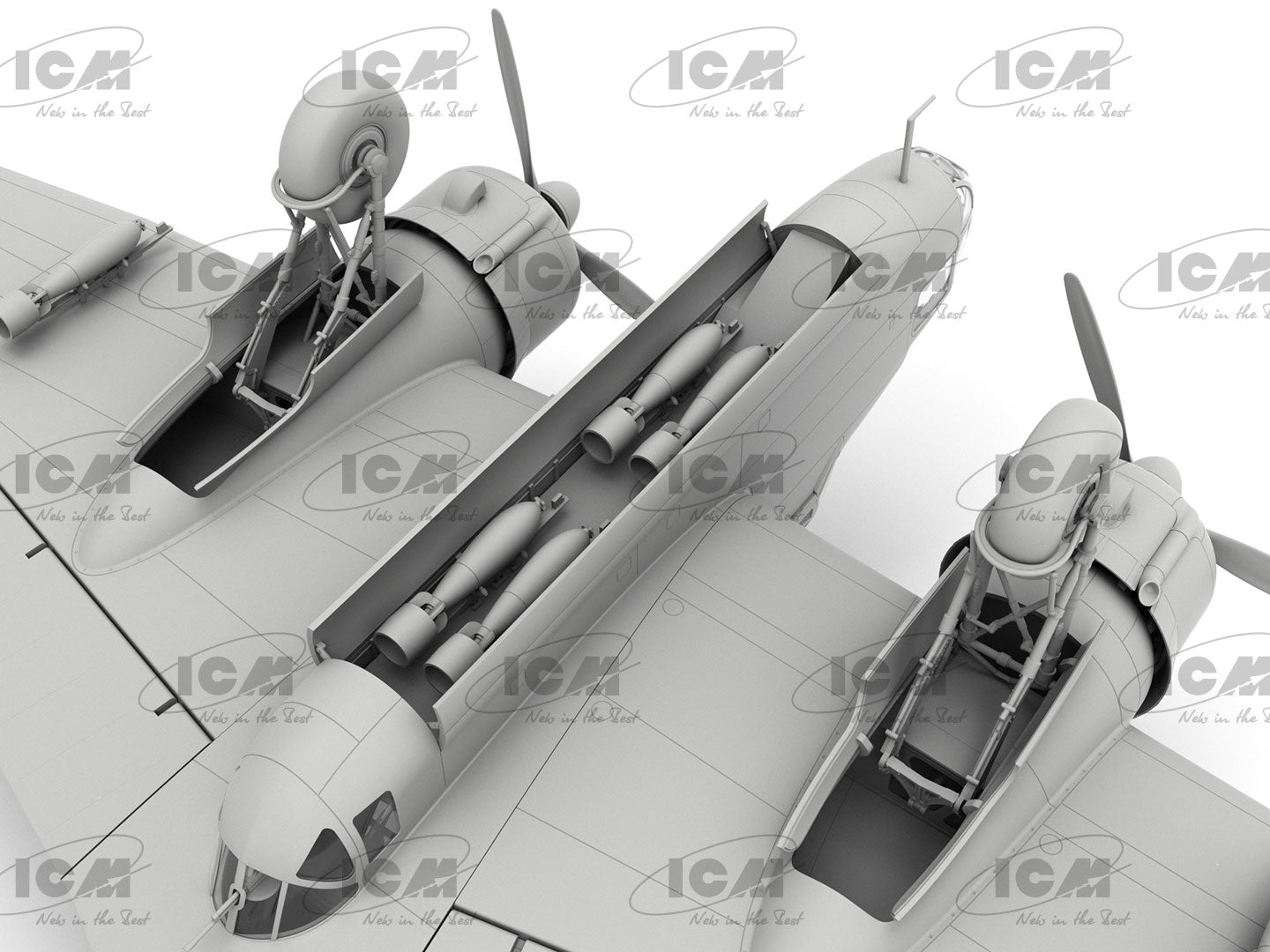 ICM 1/48th scale Handley Page Hampden - Preorder including UK P&P