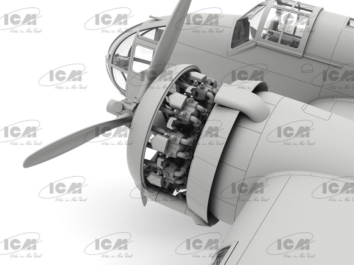ICM 1/48th scale Handley Page Hampden - Preorder including UK P&P
