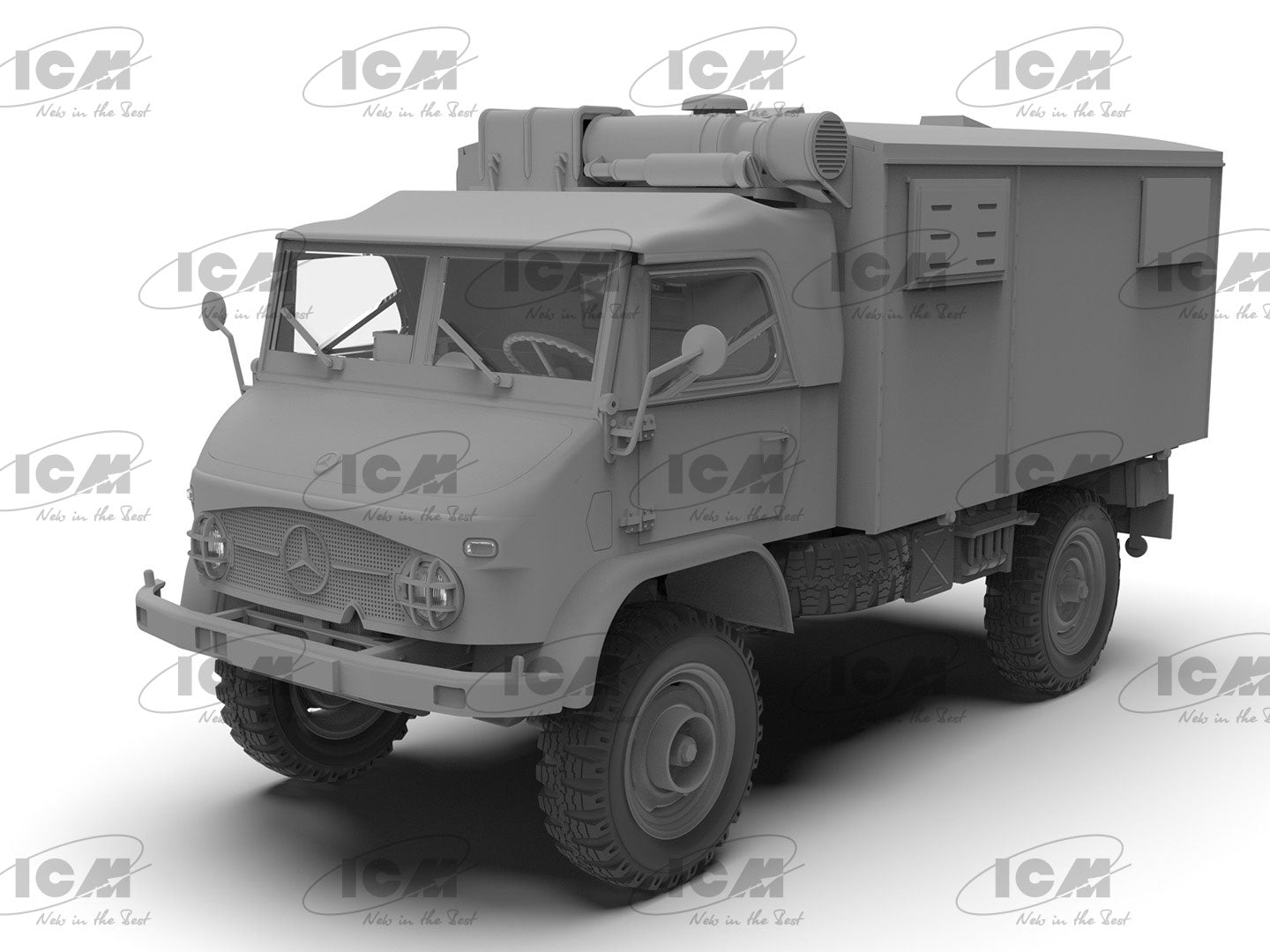 ICM 1/35th scale Unimog S 404 with Box Body