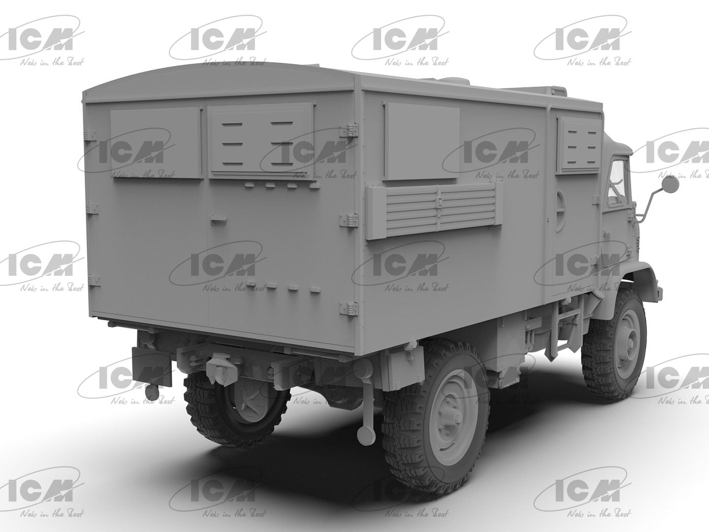 ICM 1/35th scale Unimog S 404 with Box Body