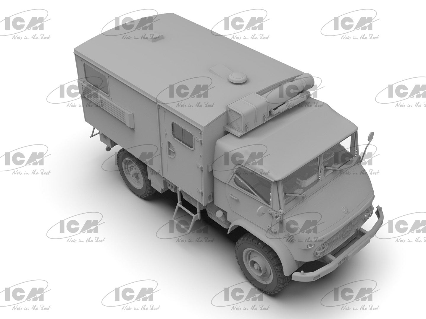 ICM 1/35th scale Unimog S 404 with Box Body