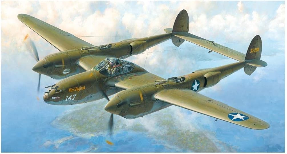 Tamiya 1/48th scale Lockhed P-38 F/G Lightning