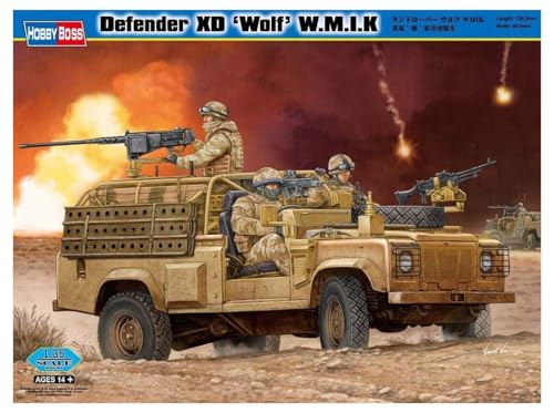 Hobbyboss 1/35 scale Defender XD "Wolf" WMIK