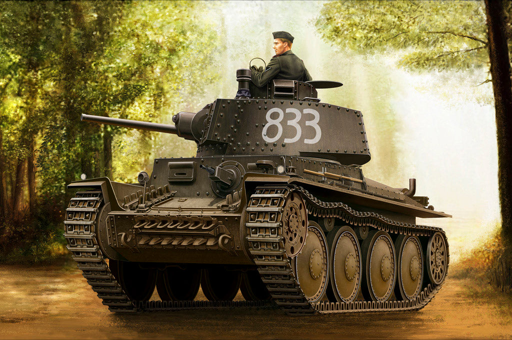 HobbyBoss 1/35th scale German Panzer Kpfw.38(t) Ausf. E/F