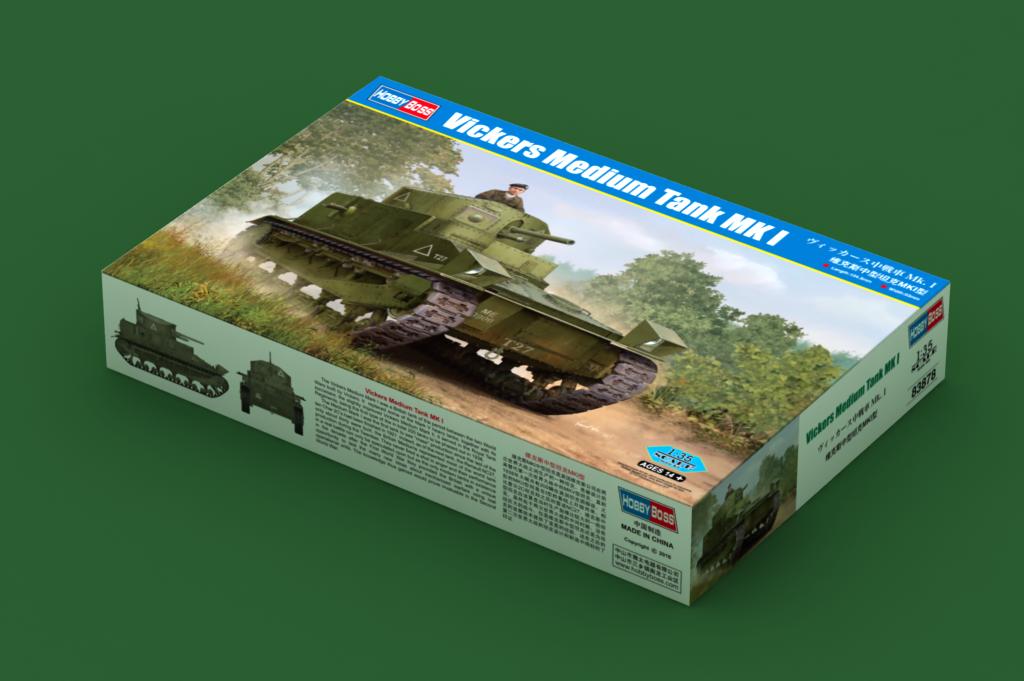 HobbyBoss 1/35th scale Vickers Medium Tank Mk.I